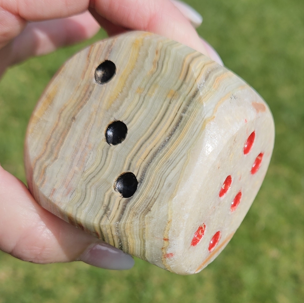 Large Onyx Green & Brown Die 1 lb